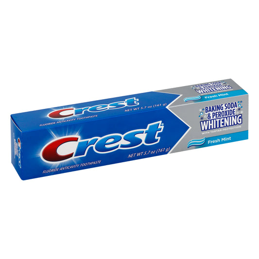 Crest Fluoride Anticavity Fresh Mint Toothpaste 5.7 oz