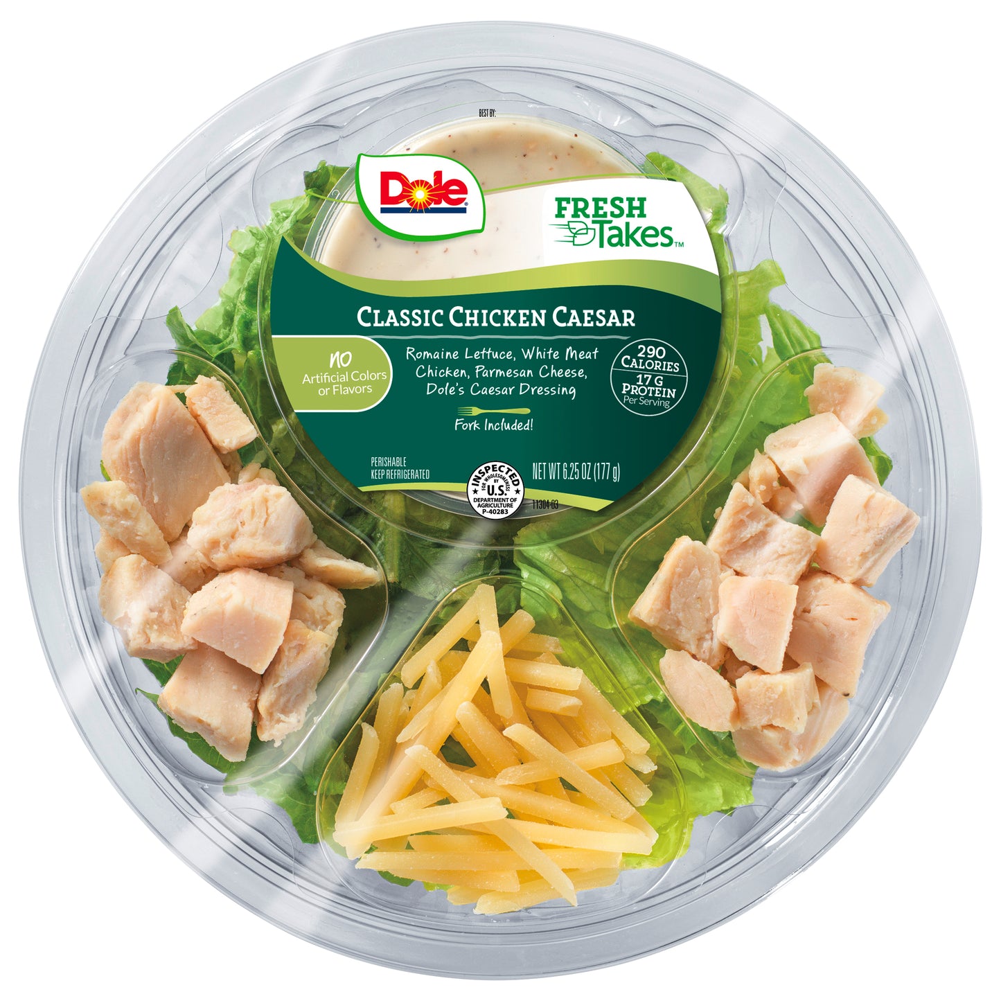 Dole Classic Chicken Caesar Salad, 6.25 oz
