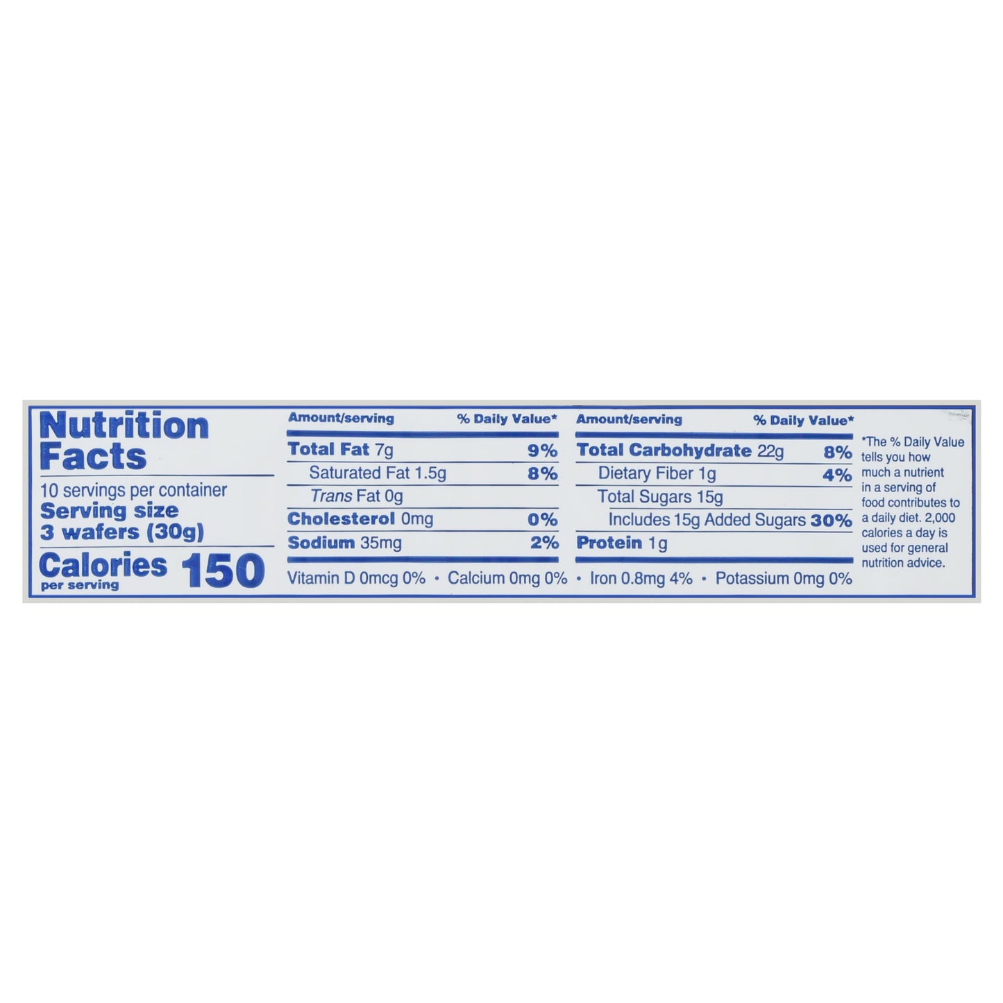 Voortman Bakery Chocolate Wafers 10.6 oz