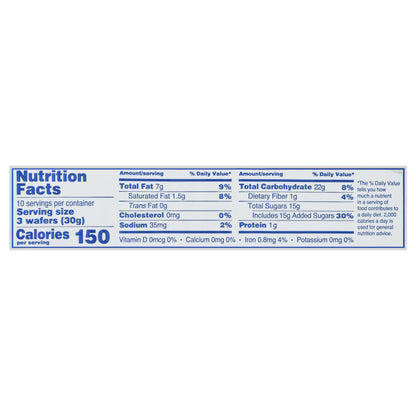 Voortman Bakery Chocolate Wafers 10.6 oz