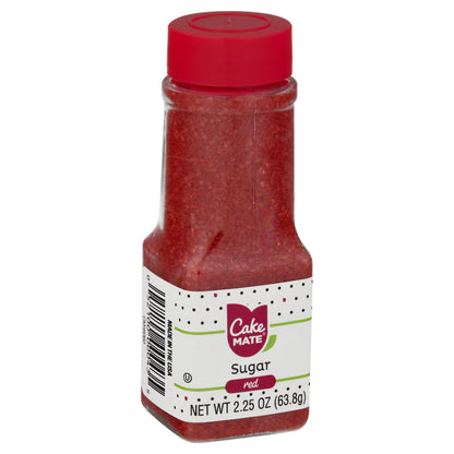 Cake Mate Red Sugar 2.25 oz