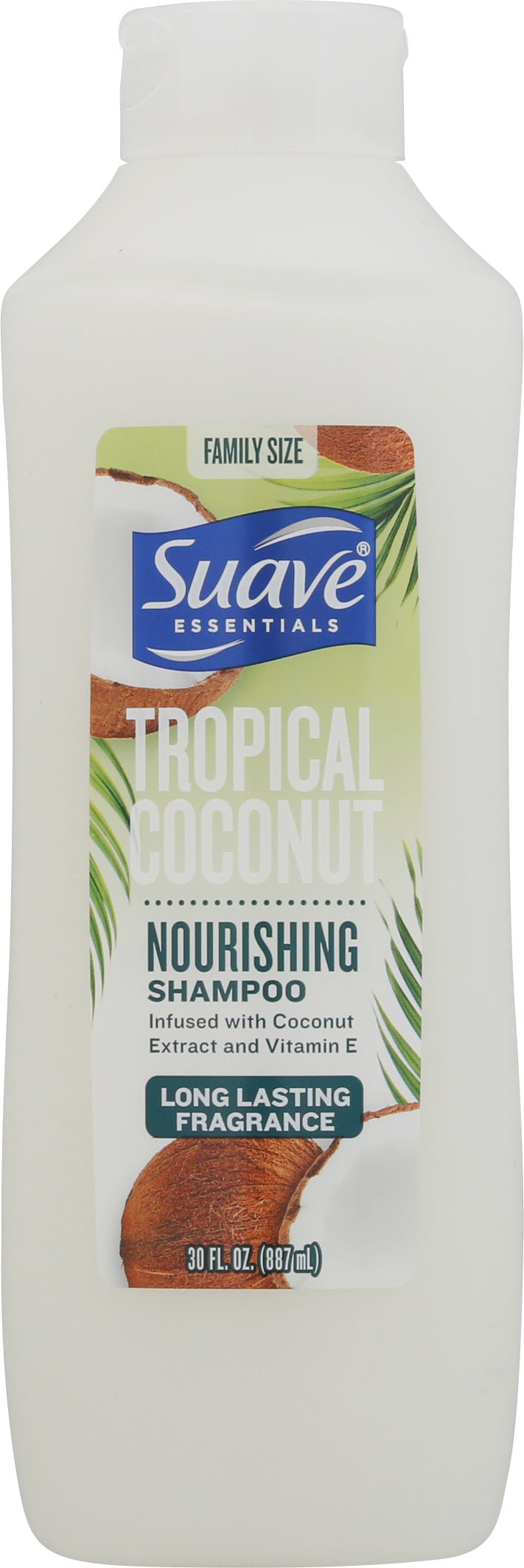Suave Family Size Tropical Coconut Nourishing Shampoo 30 fl oz