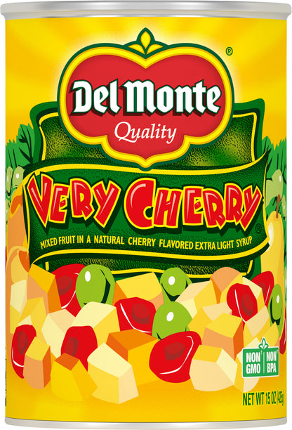 Del Monte Very Cherry Mixed Fruit 15 oz