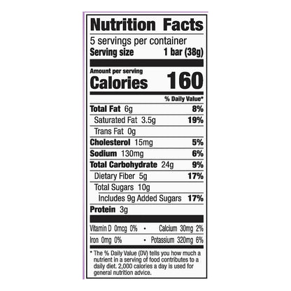 Fiber One Strawberry Cheesecake Cheesecake Bar 5 ea