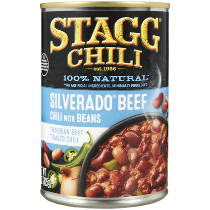 Stagg® Chili Silverado® Beef Chili with Beans 15 oz. Pull-Top Can