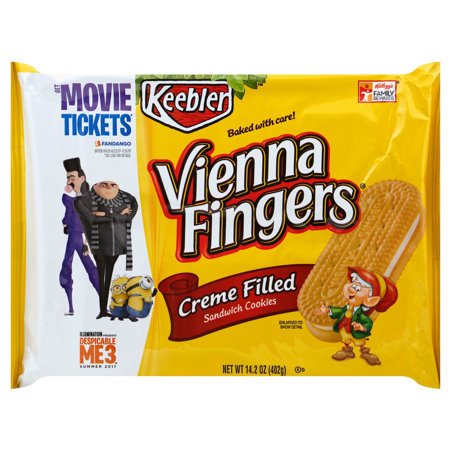 Keebler Vienna Fingers Sandwich Cookies 14.2 oz