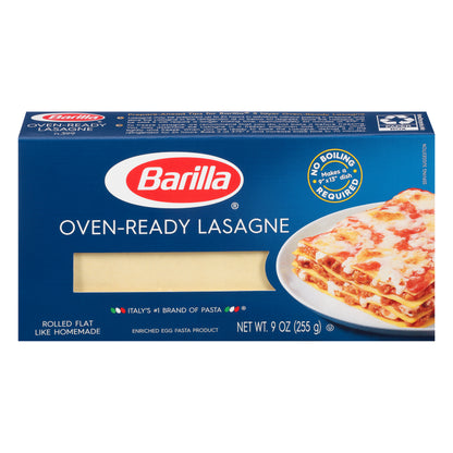 Barilla® Oven-Ready Lasagne 9 oz. Box