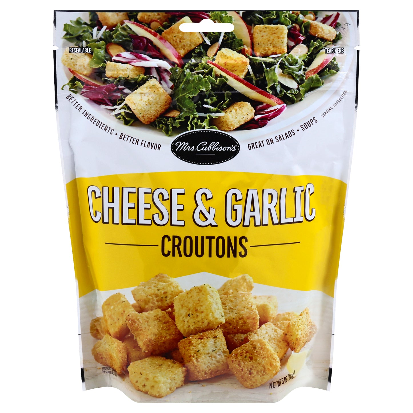 Mrs Cubbisons Cheese & Garlic Croutons 5 oz