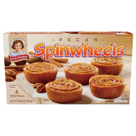Little Debbie Spinwheels 8 Pack Pecan Pastries 8 ea