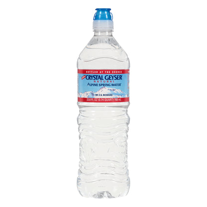 Crystal Geyser Natural Alpine Spring Water 23.6 oz