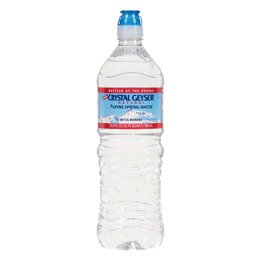 Crystal Geyser Natural Alpine Spring Water 23.6 oz