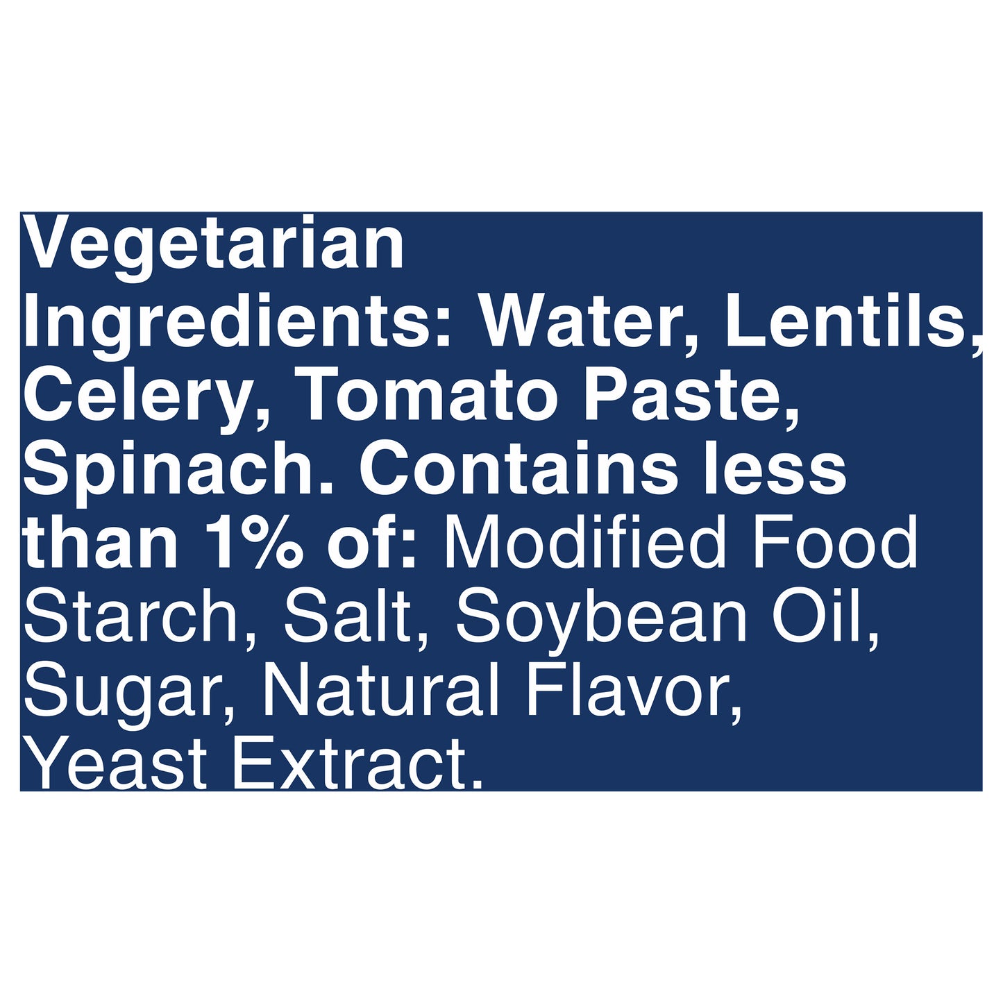 Progresso Vegetable Classics Soup, Lentil, 19 oz