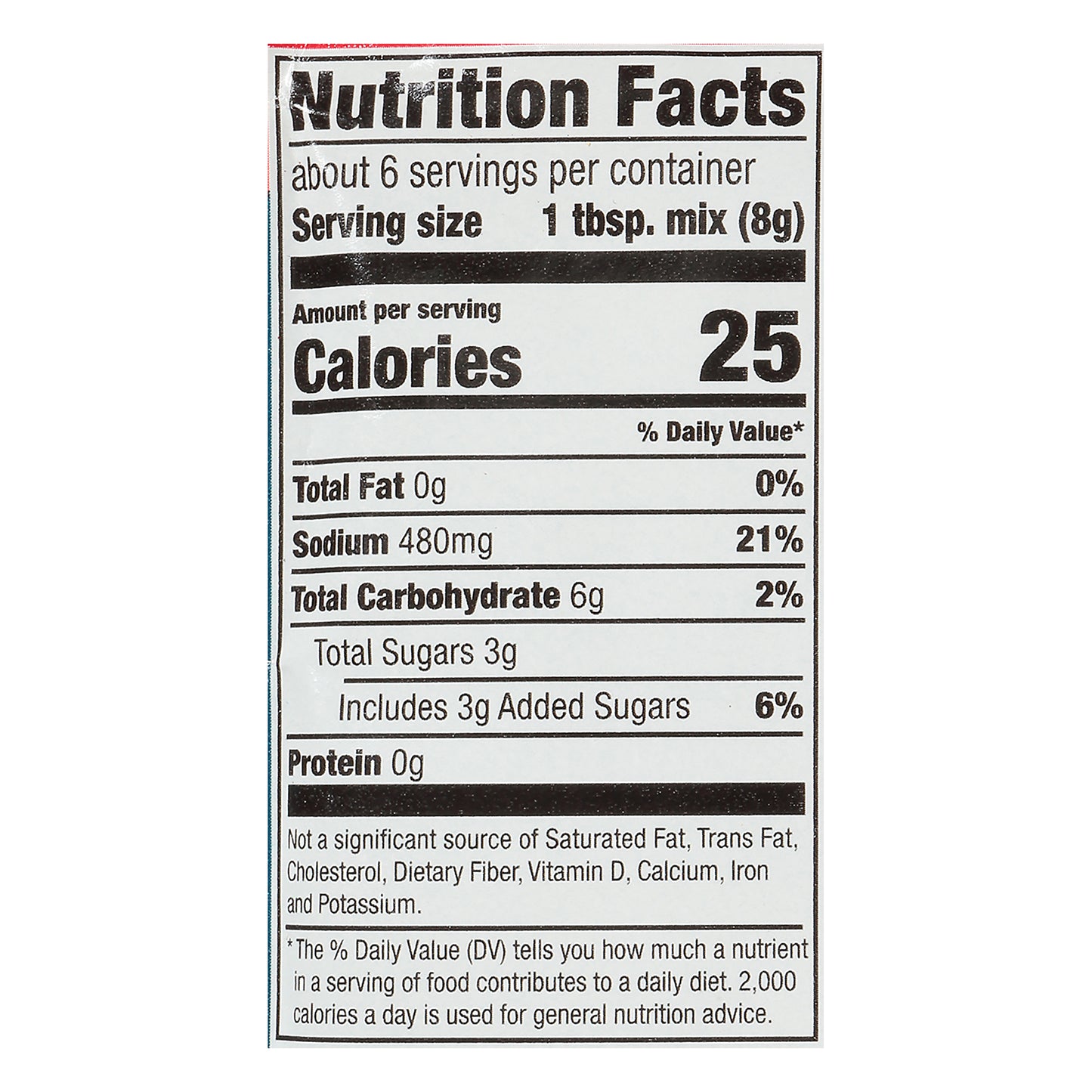 McCormick Original Buffalo Wings Seasoning Mix 1.6 oz