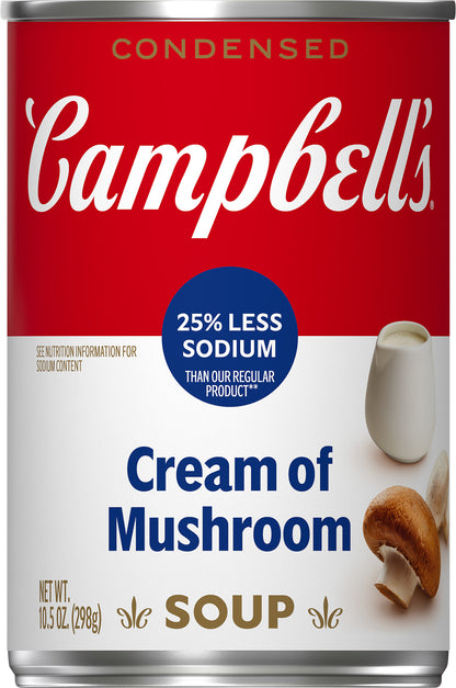 Campbell's Cream of Mushroom Condensed Soup 10.5 oz