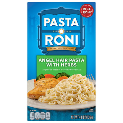 Pasta Roni Pasta Mix Angel Hair Pasta With Herbs 4.8 Oz