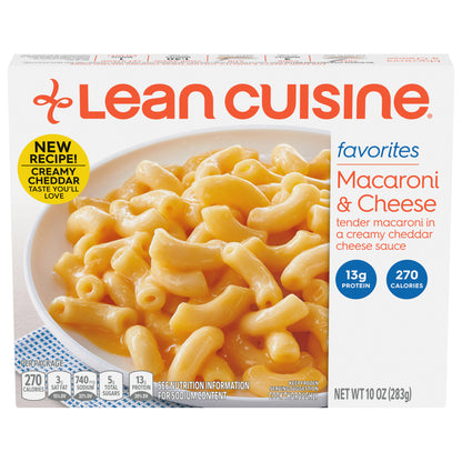 LEAN CUISINE FAVORITES Macaroni & Cheese 10 oz. Box