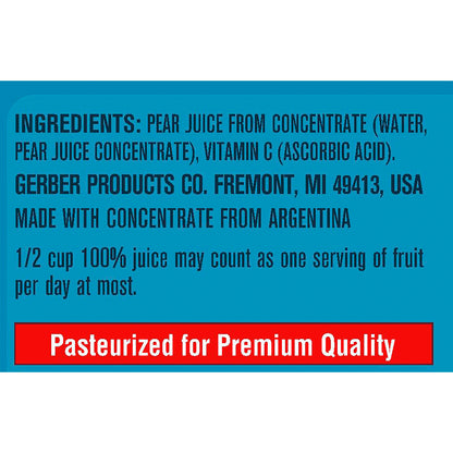 Gerber 100% Pear Juice, 32 fl oz bottle
