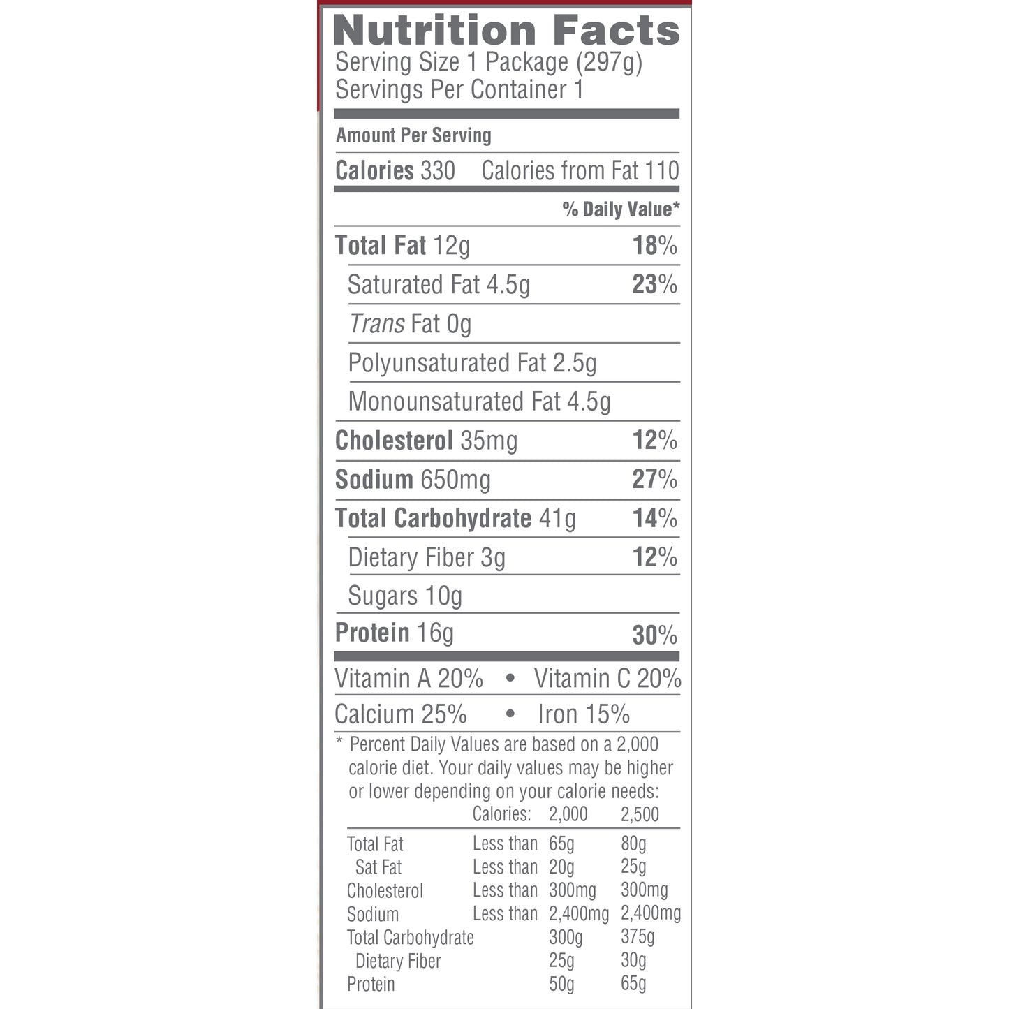 Smart Ones Traditional Lasagna With Meat Sauce, Frozen Meal, 10.5 oz Box