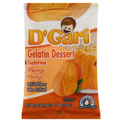 D'Gari Gelatin Dessert 4.2 oz
