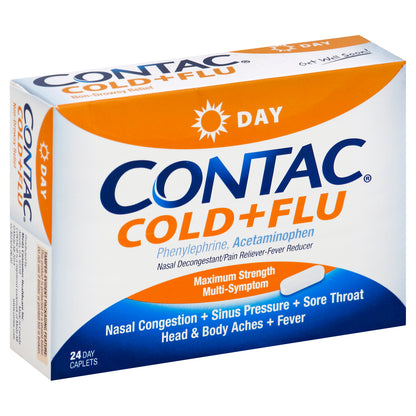 Contac Cold + Flu 24 ea