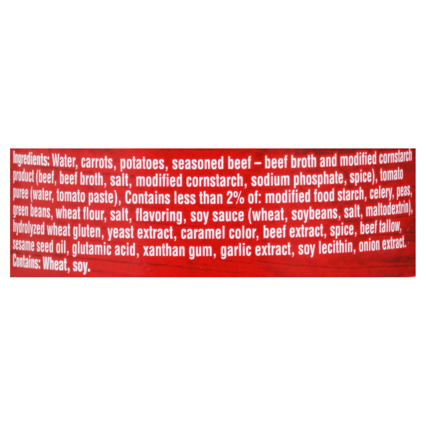 Campbell's Chunky Beef with Country Vegetables Soup 18.8 oz