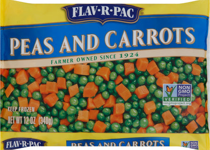 Flav R Pac Peas and Carrots 12 oz