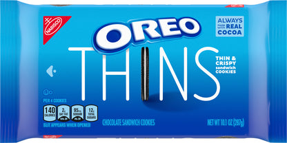 PARENT - MONDELEZ GLOBAL LLC (SNACKS US) OREO FILM - OREO - THINS ORIG - 10.1Z 600128 BE Update 10.1