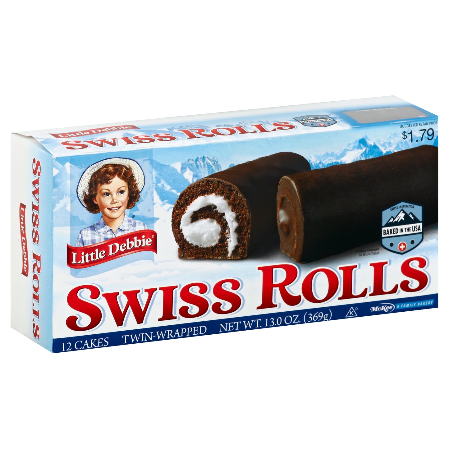 Little Debbie Swiss Rolls 12 ea