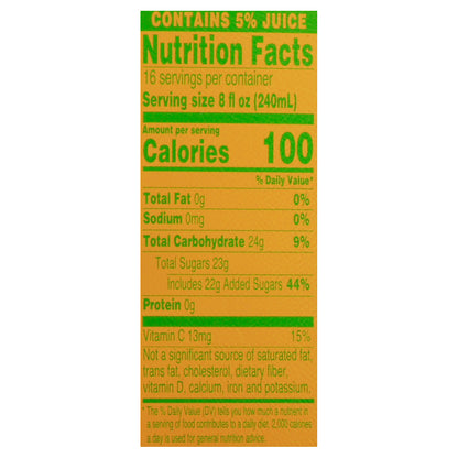 AriZona Mucho Mango Fruit Juice Cocktail 128 oz