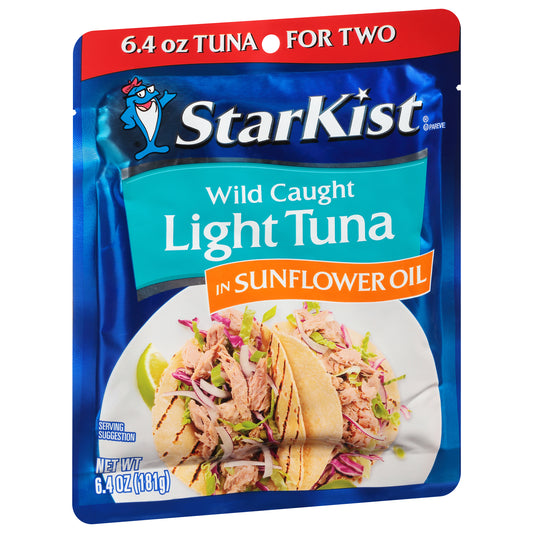 StarKist Light in Sunflower Oil Tuna 6.4 oz