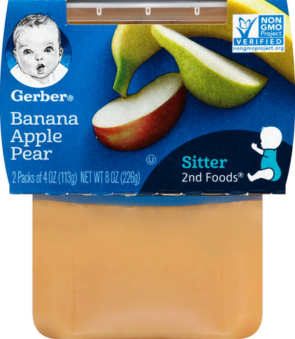 Gerber Banana Apple Pear 2 ea