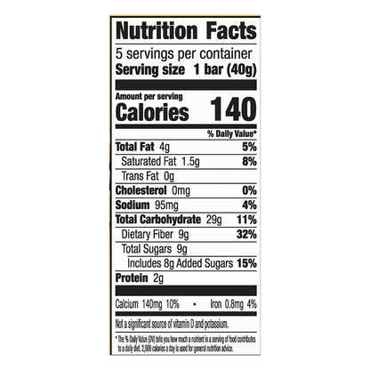 Fiber One Oats & Chocolate Chewy Bars 5 ea