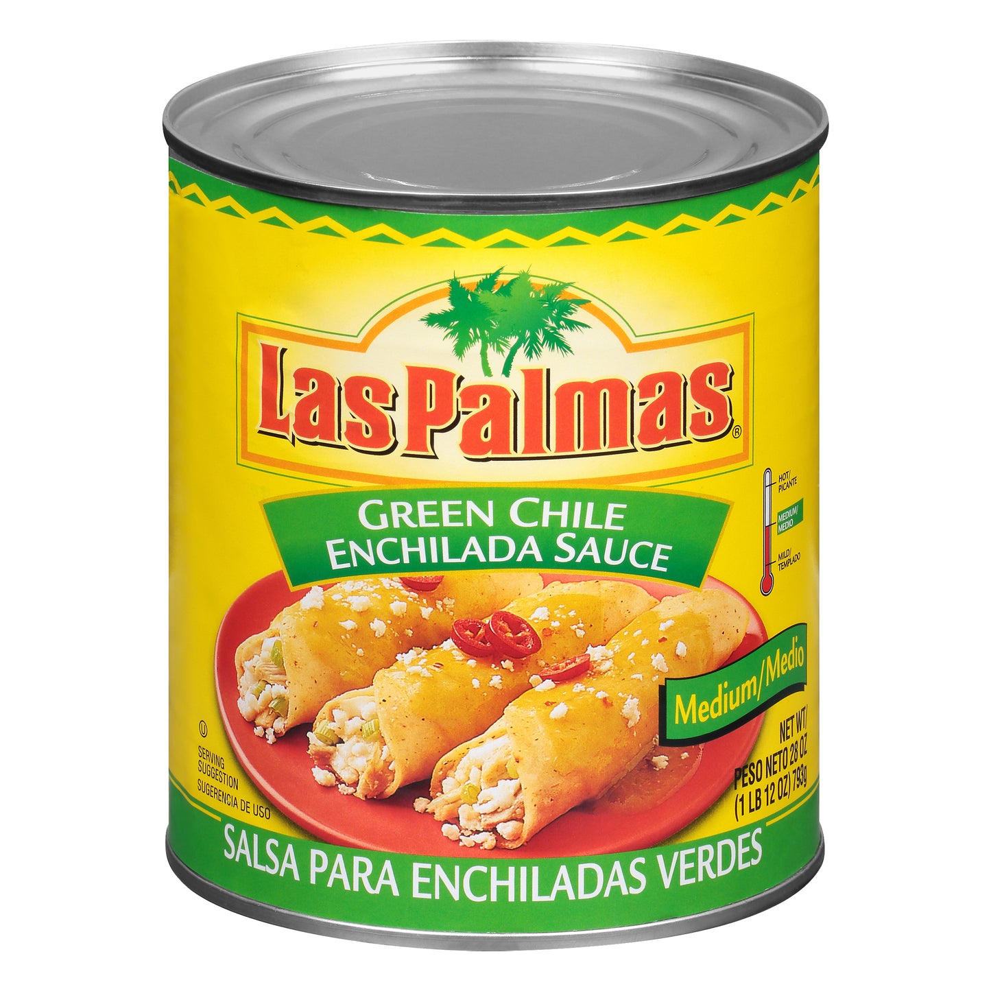 Las Palmas® Medium Green Chile Enchilada Sauce 28 oz. Can