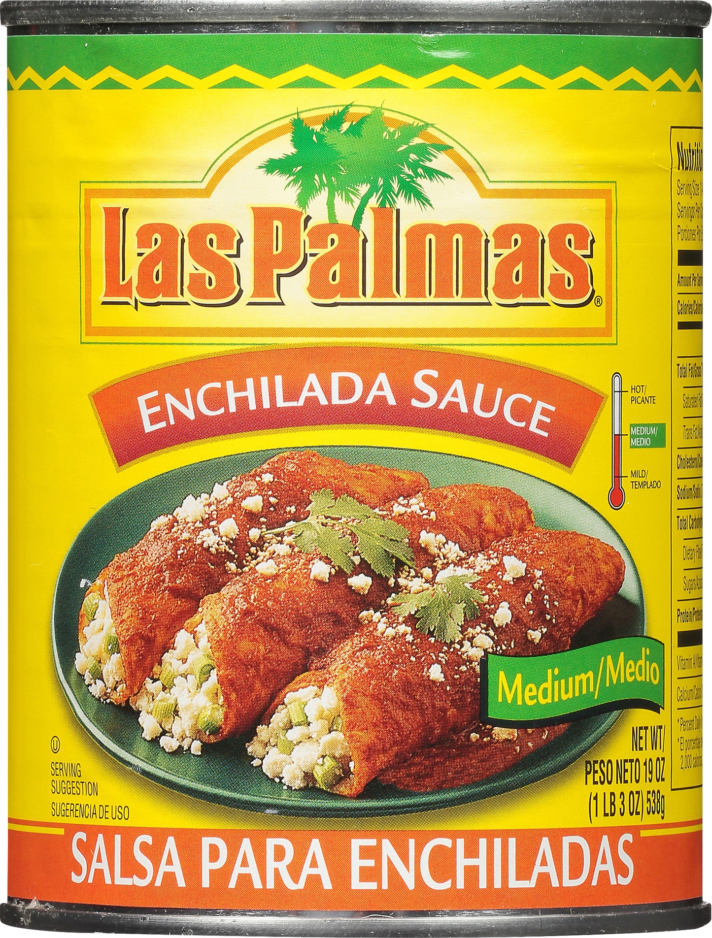 Las Palmas® Medium Enchilada Sauce 19 oz. Can