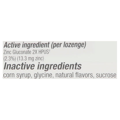 Cold Eeze Sugar Free Lozenges Natural Cherry Flavor Cold Remedy 25 ea