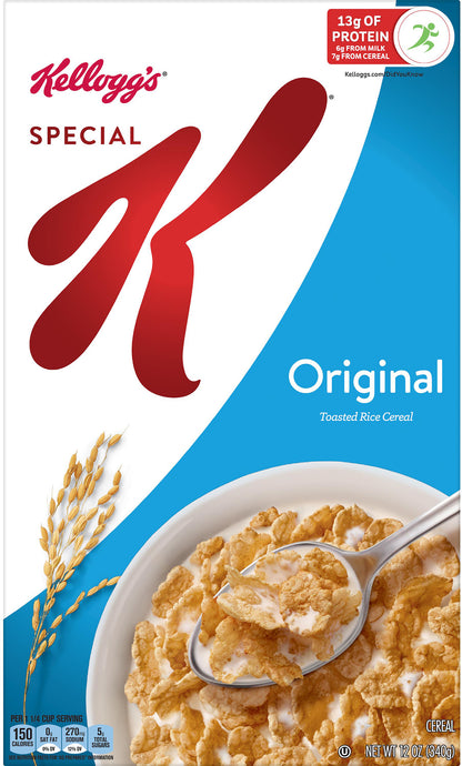 Special K Toasted Rice Original Cereal 12 oz
