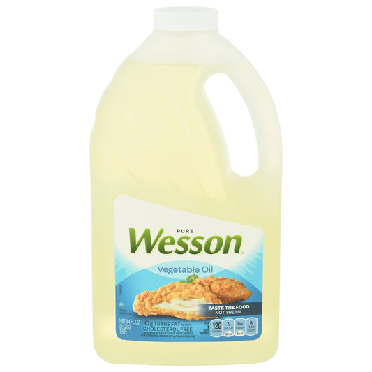 Wesson Pure Vegetable Oil 64 fl oz