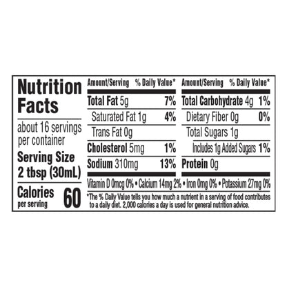 Hidden Valley The Original Ranch Light Topping & Dressing 16 oz
