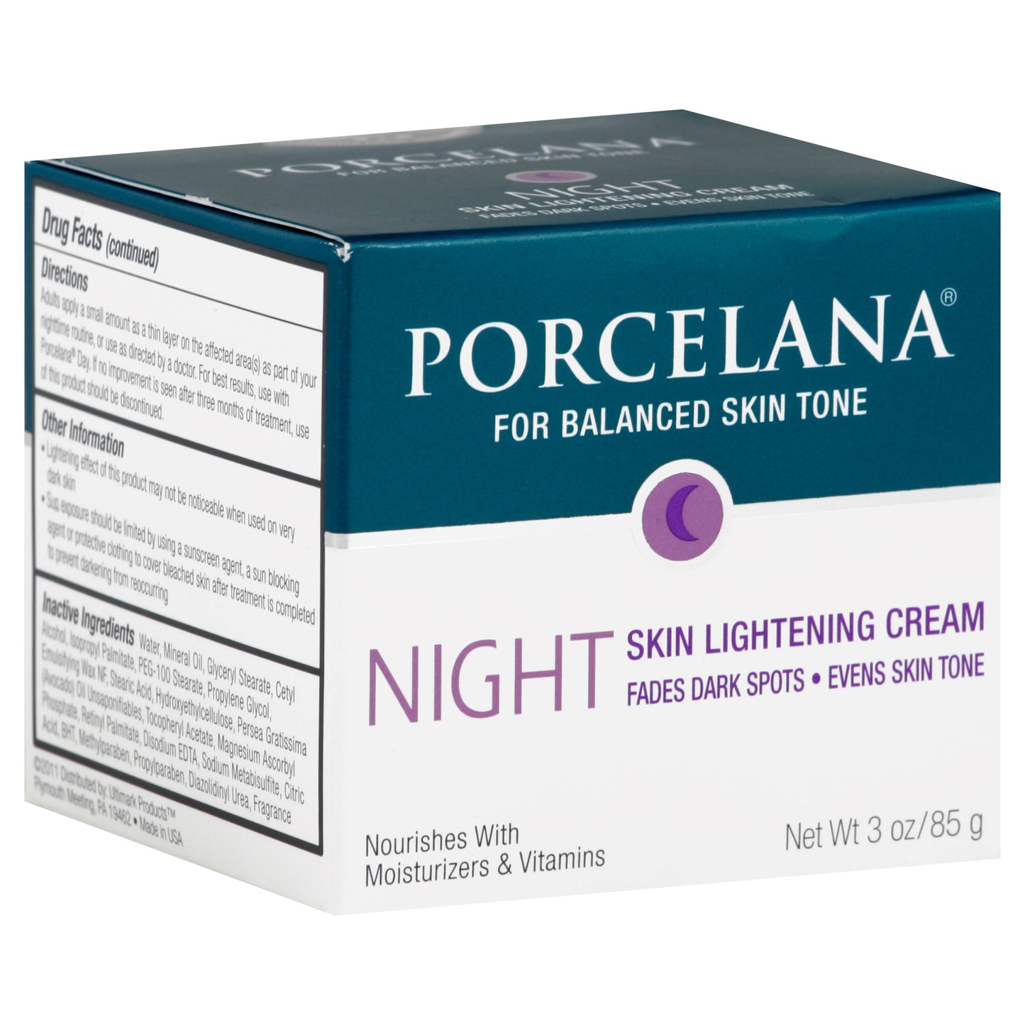 Porcelana Skin Lightening Cream 3 oz