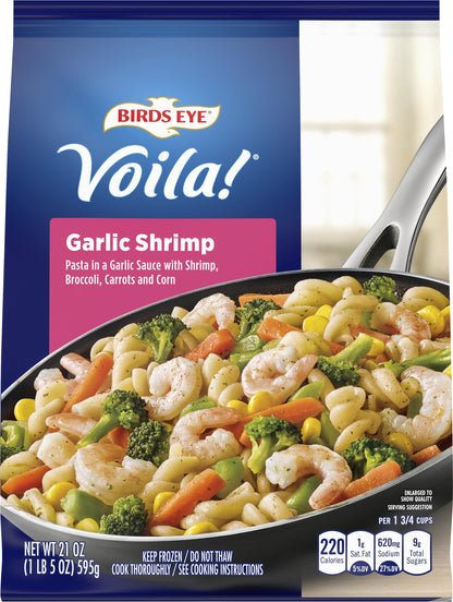 Birds Eye Voila Garlic Shrimp 21 oz