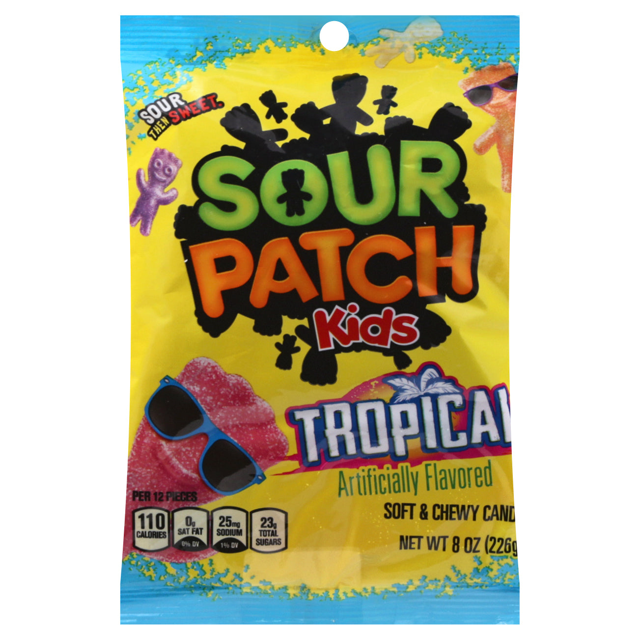 Sour Patch Kids Soft & Chewy Tropical Candy 8 oz