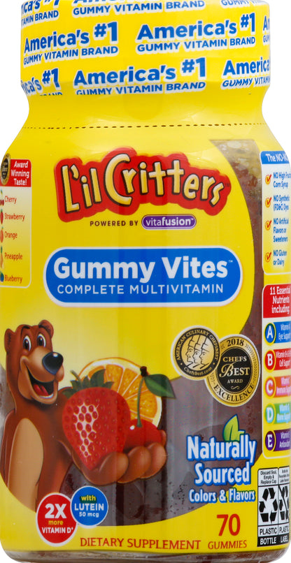 L'il Critters Complete Multivitamin 70 ea