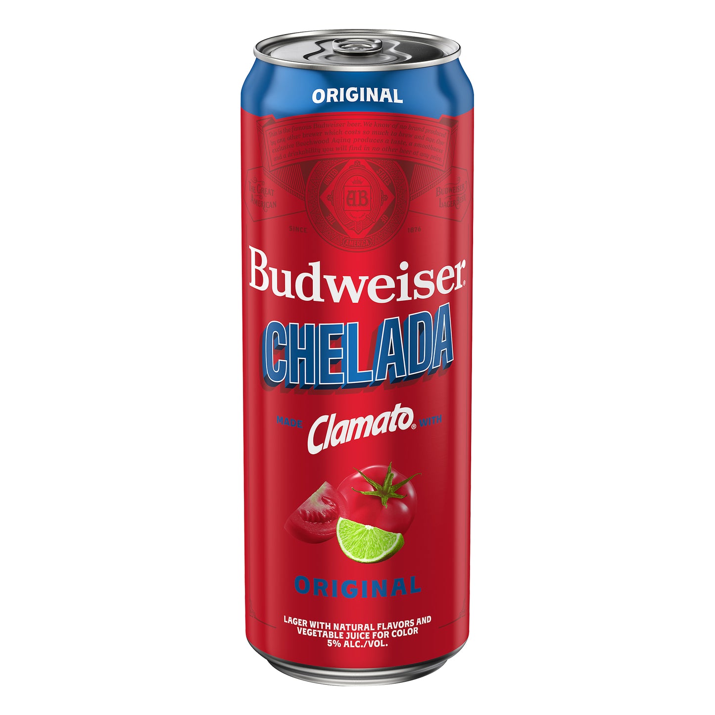 Budweiser Chelada Lager Original Beer 25 oz