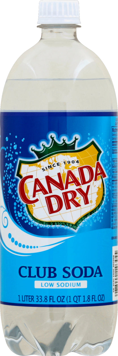 Canada Dry Club Soda 33.8 oz