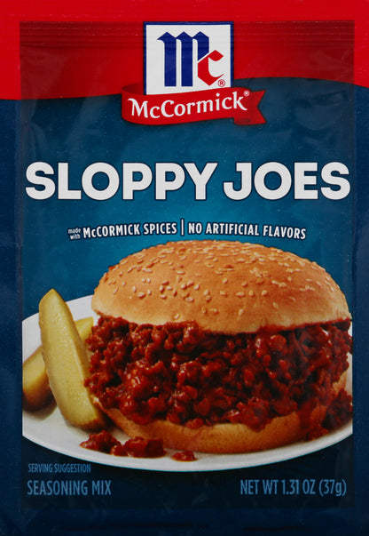 McCormick Sloppy Joes Seasoning Mix 1.31 oz