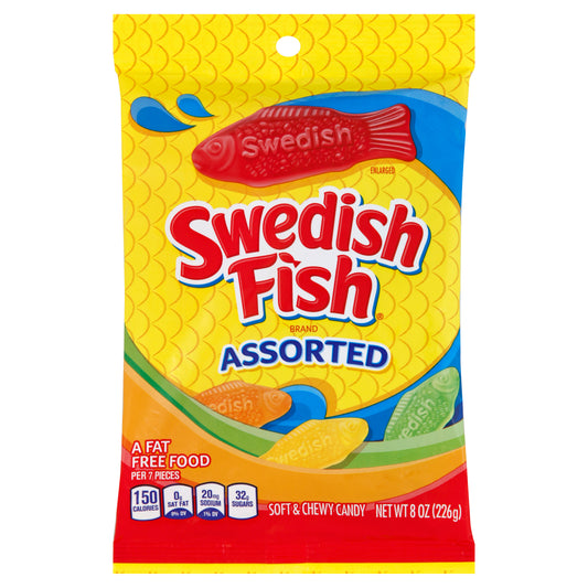 Swedish Fish Candy 8 oz