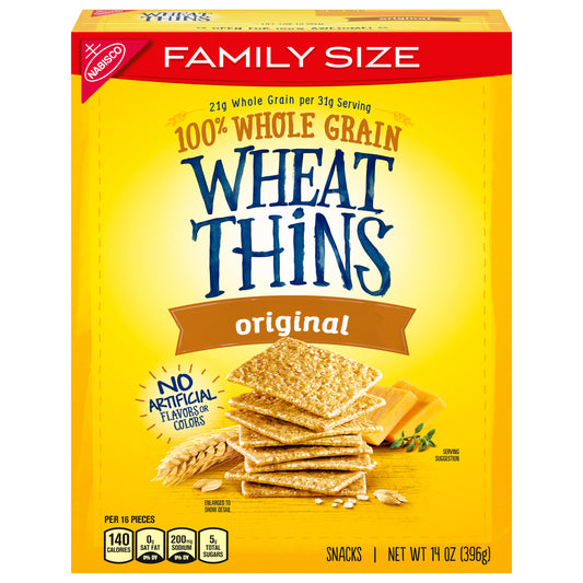 Wheat Thins Original Carton BE Update 624123 14 oz USA