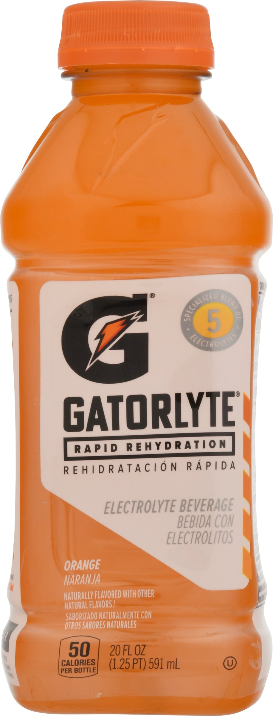 Gatorade Rapid Rehydration Orange Electrolyte Beverage 20 fl oz