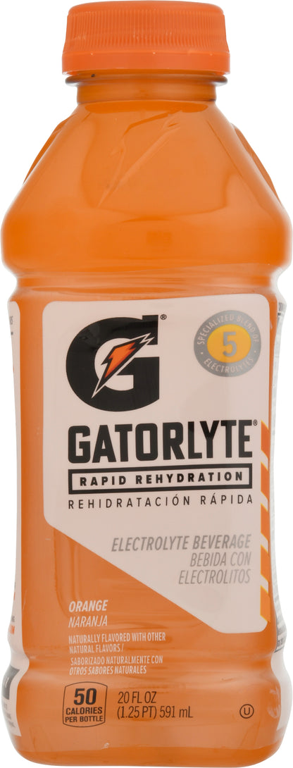 Gatorade Rapid Rehydration Orange Electrolyte Beverage 20 fl oz