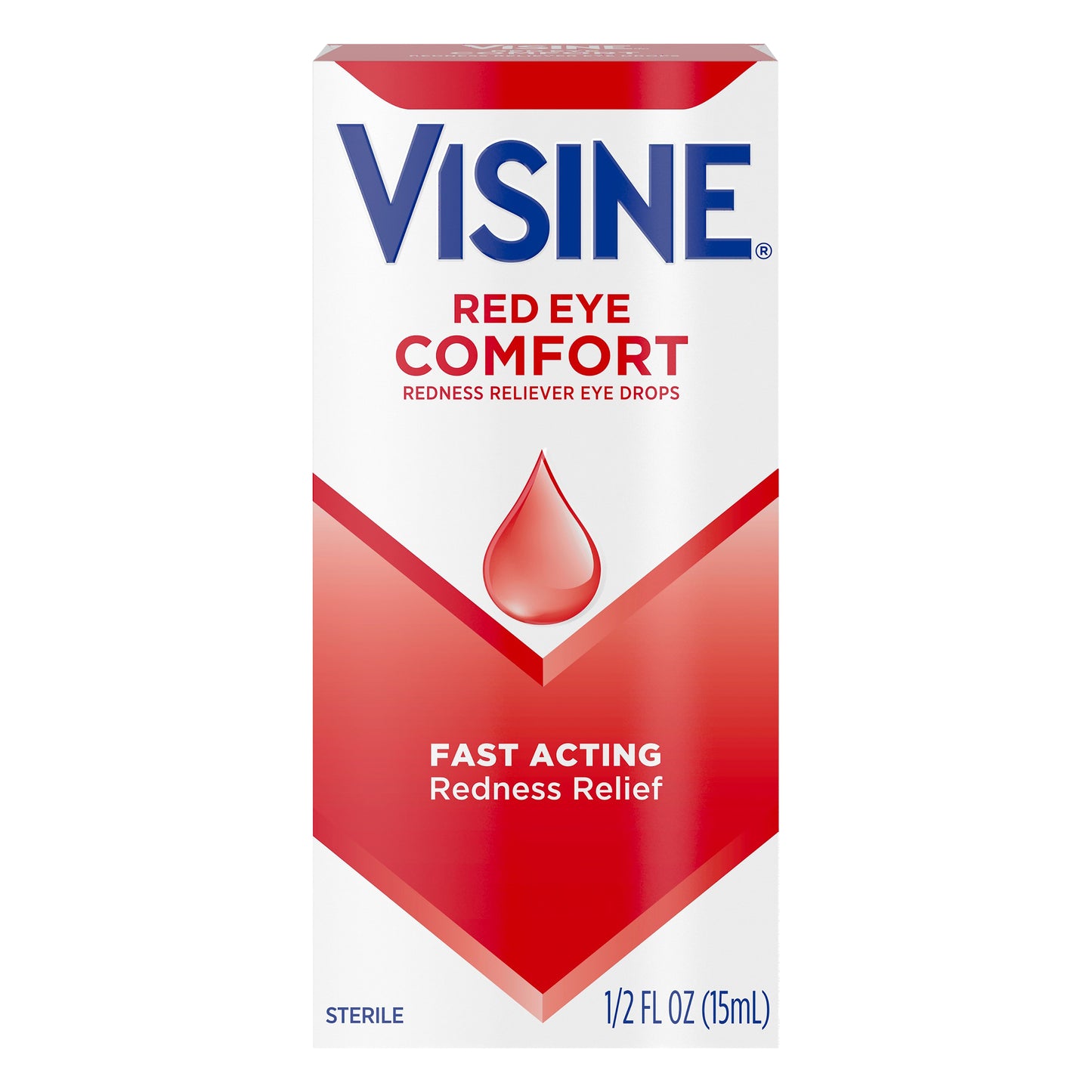 Visine Red Eye Comfort Eye Drops 0.5 oz